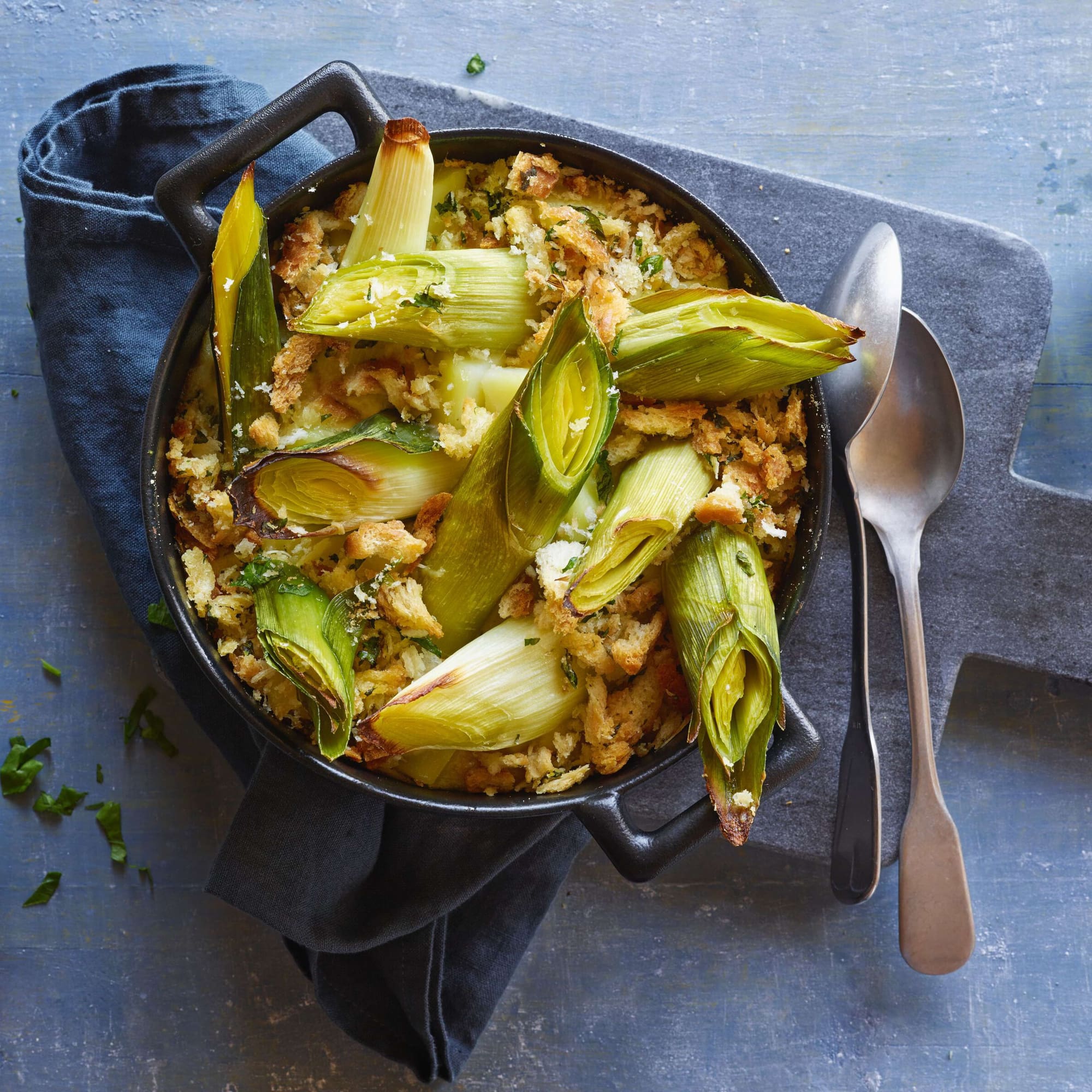 Rosenkohl-Marroni-Gratin | Rezept