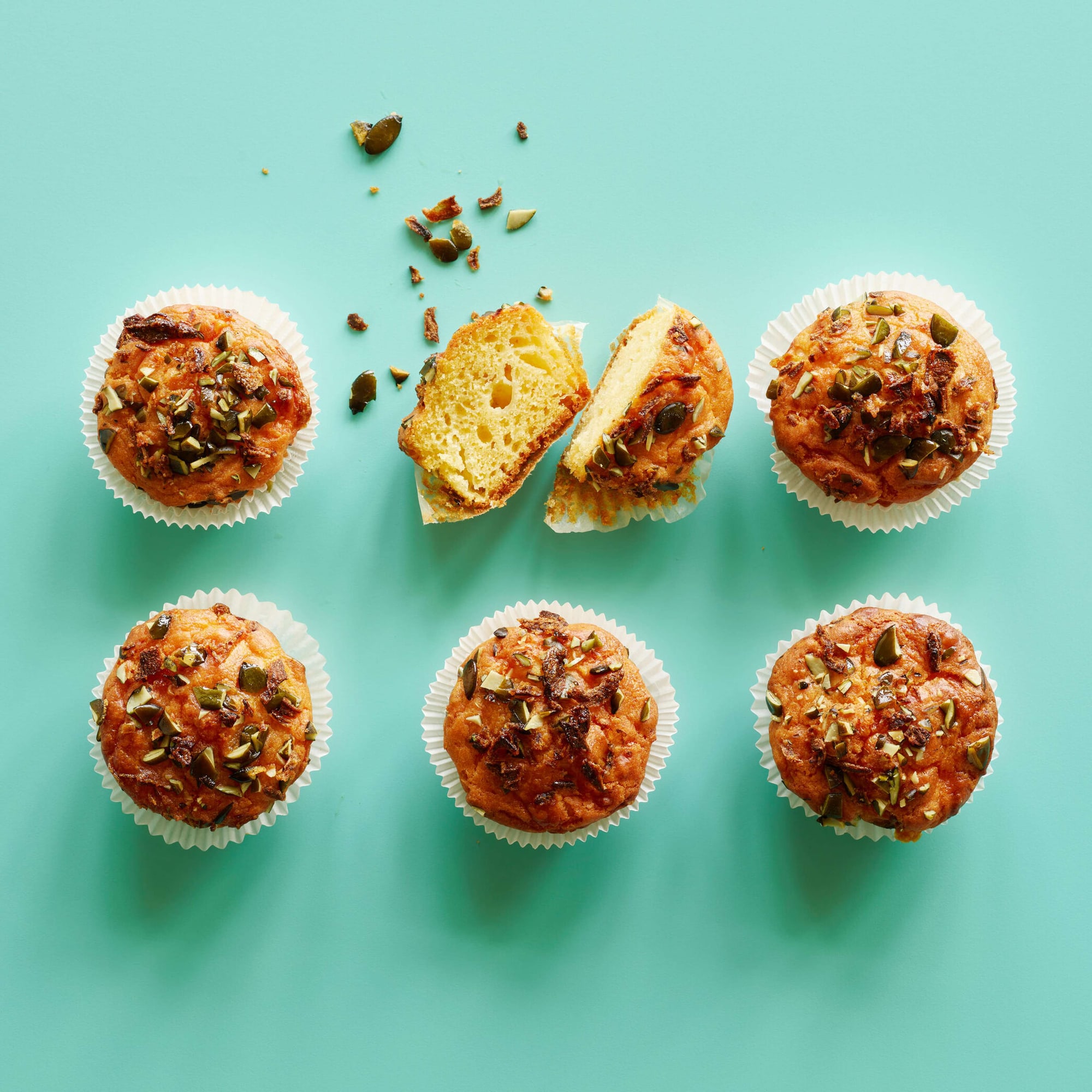 Mais-Muffins Grundrezept salzig | Rezept
