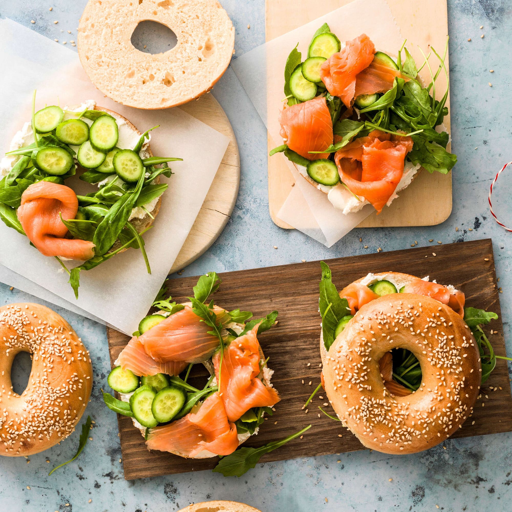 Frischkäse-Bagel | Migusto