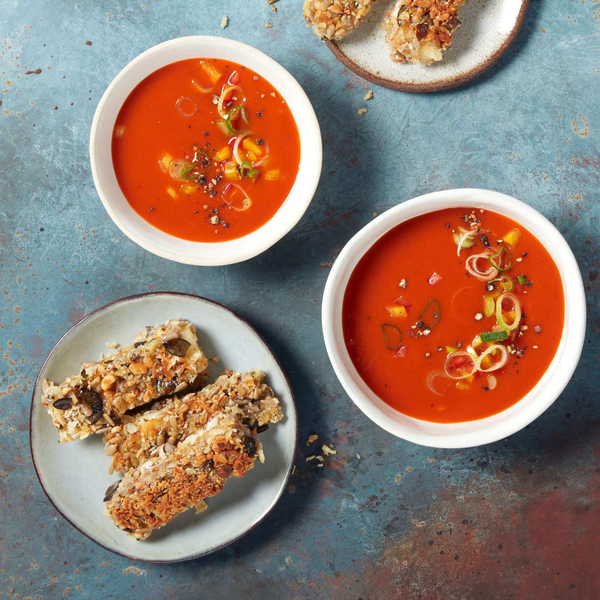 Kalte Eiersuppe mit Gemüse | Migusto