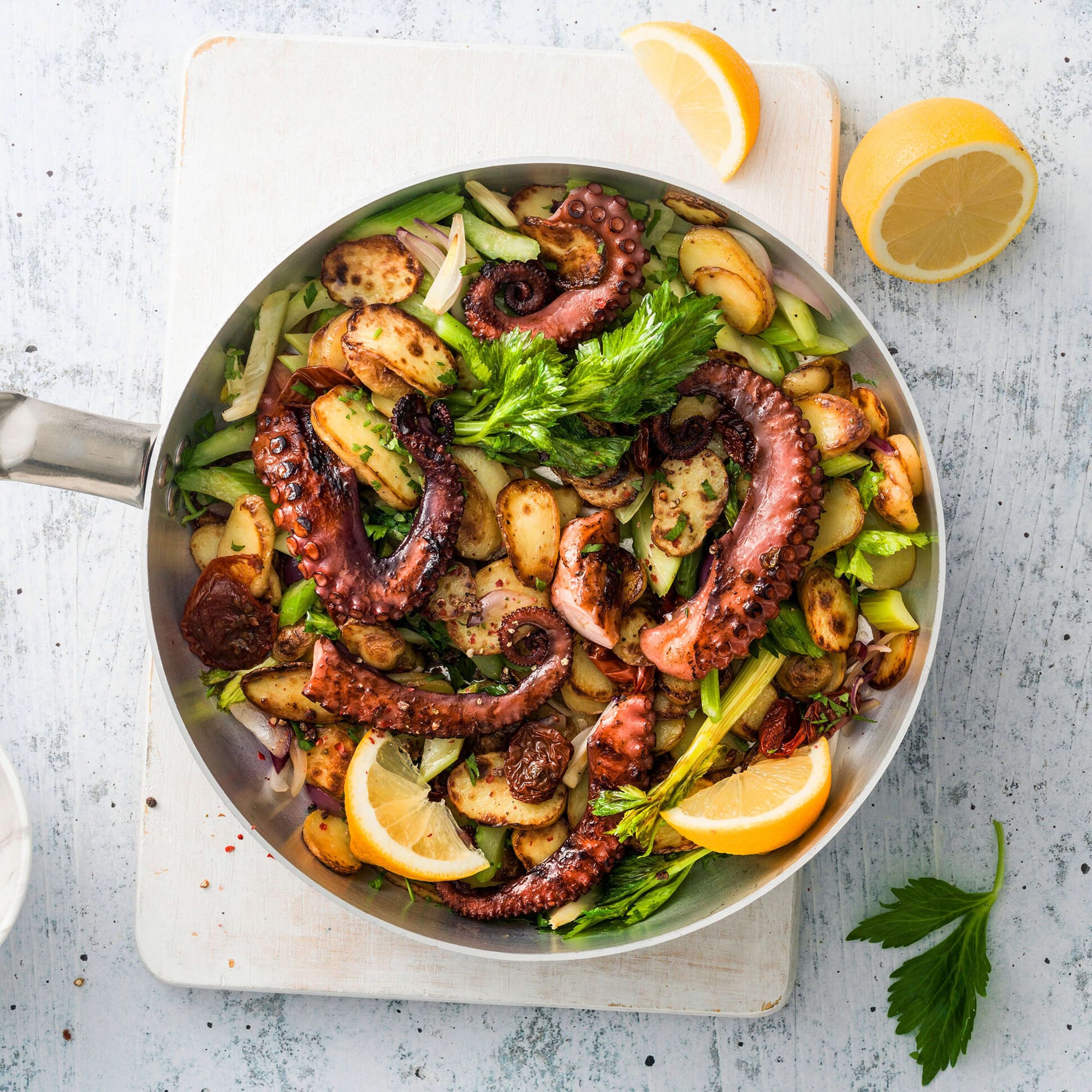 Mediterraner Pulpo-Salat | Rezept