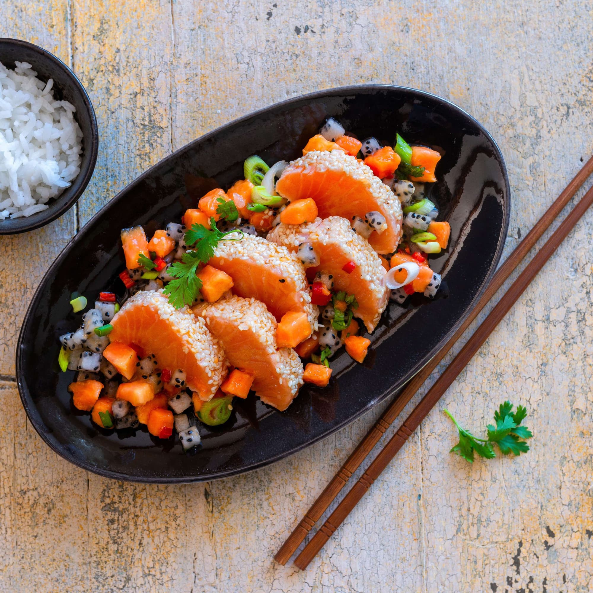 Asiatischer Rindfleischsalat mit Ingwer-Knoblauch-Marinade | Migusto Asiatischer Rindfleischsalat mit Ingwer-Knoblauch-Marinade | Migusto