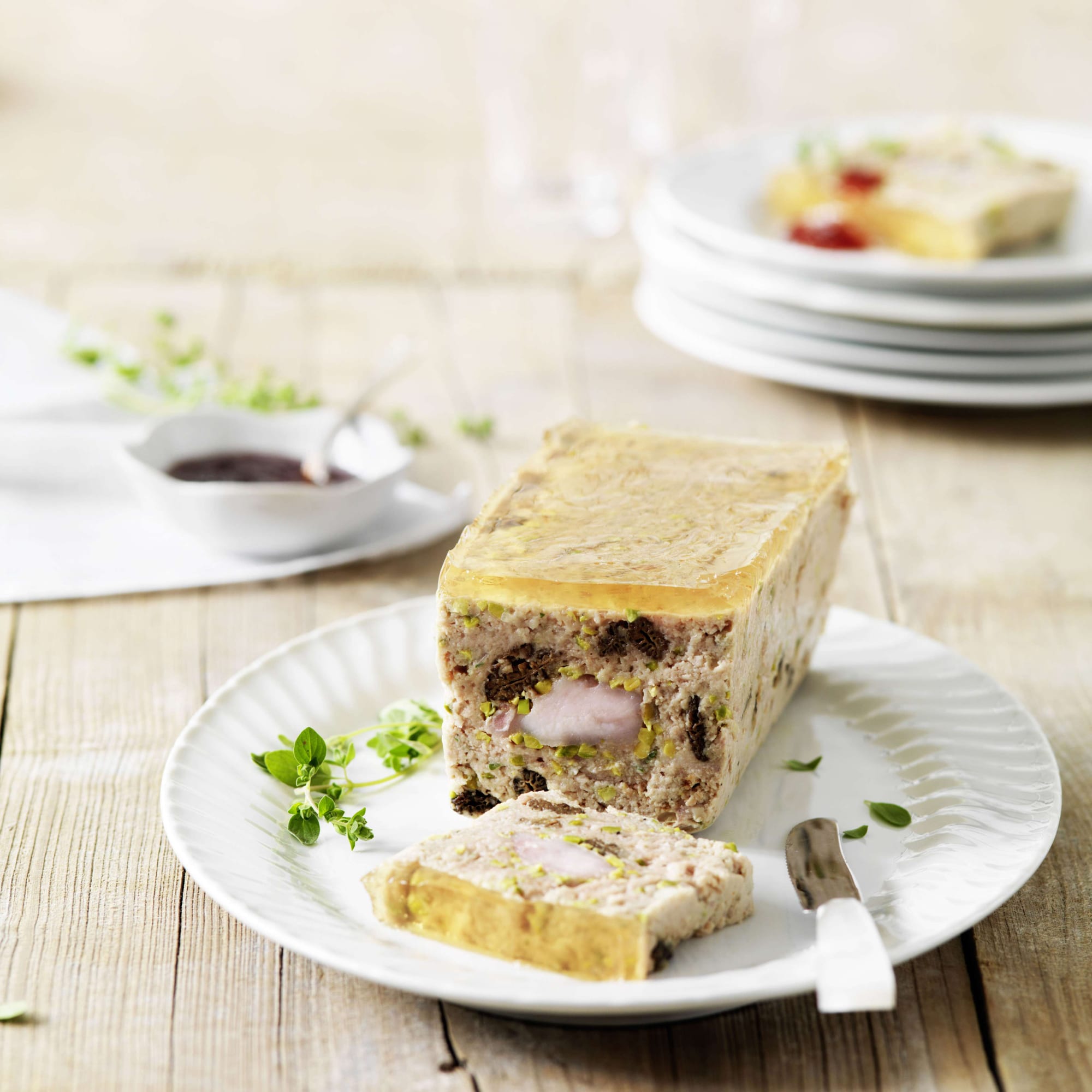 Aspic de jambonneau Migusto