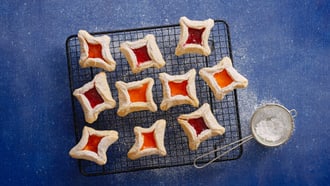 Biscuits végans à la confiture
