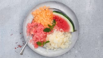 Granité de melon