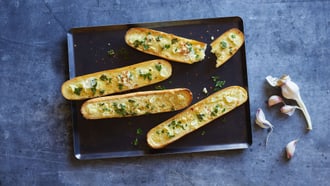 Crostini à l’ail