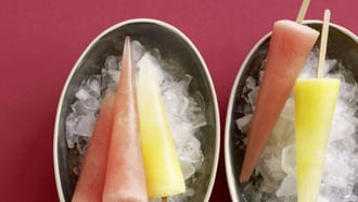 Wassermelonen-Stängelglace