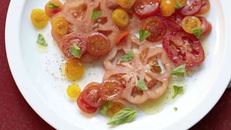 Insalata variopinta di pomodori