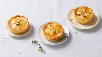 Lauch-Käse-Pies