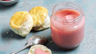Crème de groseilles rouges