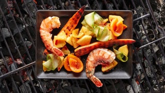 Plateau de grillades exotiques