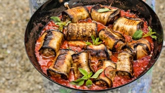 Involtini d'aubergines