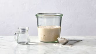 Sauerteigansatz