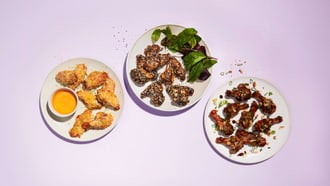 Ali di pollo in tre varianti
