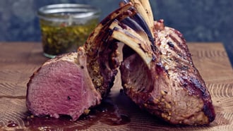 Lammracks mit Chimichurri