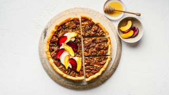 Honig-Nuss-Tarte