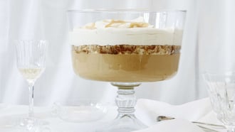 Trifle al caffè e caramello