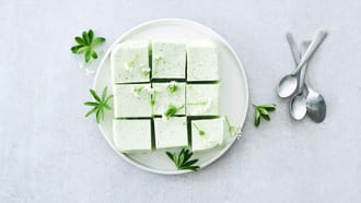 Pudding all'asperula