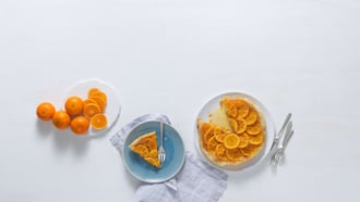 Clementinen-Tarte-Tatin