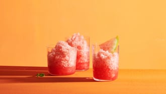 Melonen-Limetten-Cooler