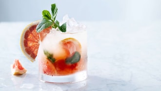 Virgin Grapefruit Mojito