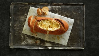 Fondue im Brot