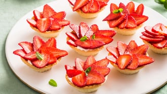 Tartelettes aux fraises