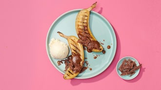 Banane au chocolat
