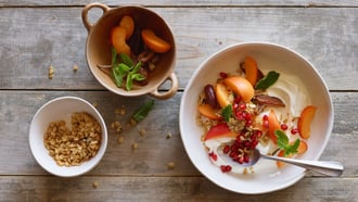 Bowl aux abricots et au skyr