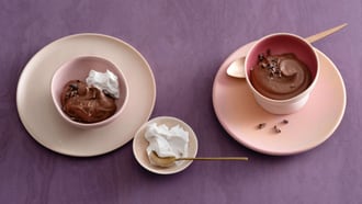 Schnelle Mousse au chocolat
