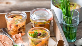 Minestrone au riz