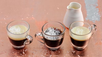 Gelatina al caffè e al rum