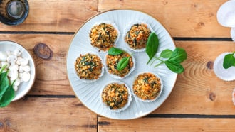 Muffins salés au quinoa