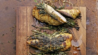 Filet de dinde en manteau de fines herbes