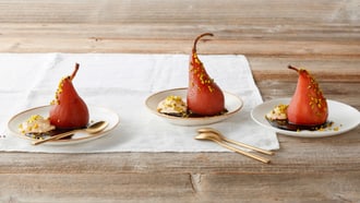 Pere affogate al balsamico