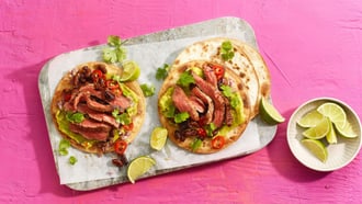 Tostadas mit Beef