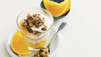 Trifle croccante alle arance