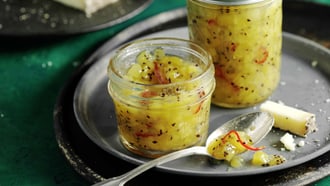 Chutney di kiwi al peperoncino