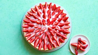 Tarte aux fraises