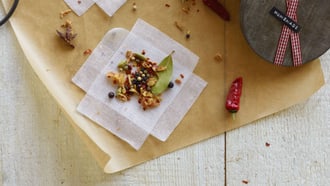 Sachets aromatiques pour bouillon