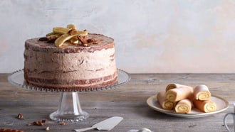 Naked cake alle banane