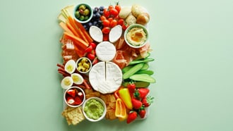 Plateau de fromages de Pâques