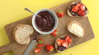 Crema di mandorle al cacao
