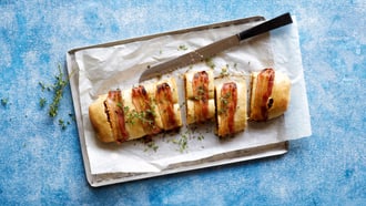Pizza arrotolata