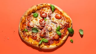 Pizza prosciutto