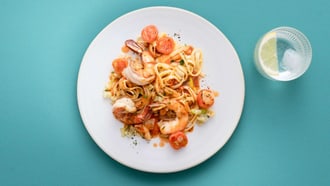Linguine mit Crevetten