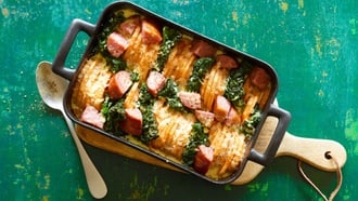 Gratin al saucisson