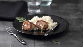 Gefüllte Schweinsmedaillons