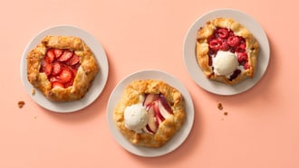Mini-galettes aux fruits