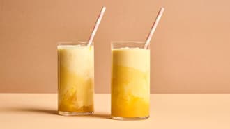Milkshake al mango e allo zafferano
